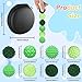 Playexen 6PCS Magnetic Sensory Fidget Balls Silicone Magnetic Balls Fidget Toys for Adults Stress Anxiety Relief Sensory Toys Fun Gifts for Men Women Purple Small - Image 4