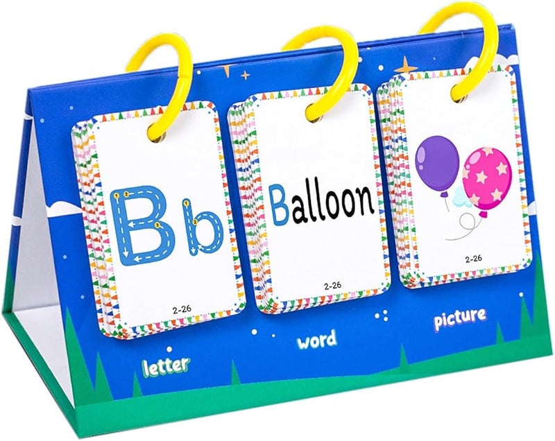 Alphabet Flash Cards 78pcs Early Literacy Teaching Aid for Kids Ages 3 6 - Image 1