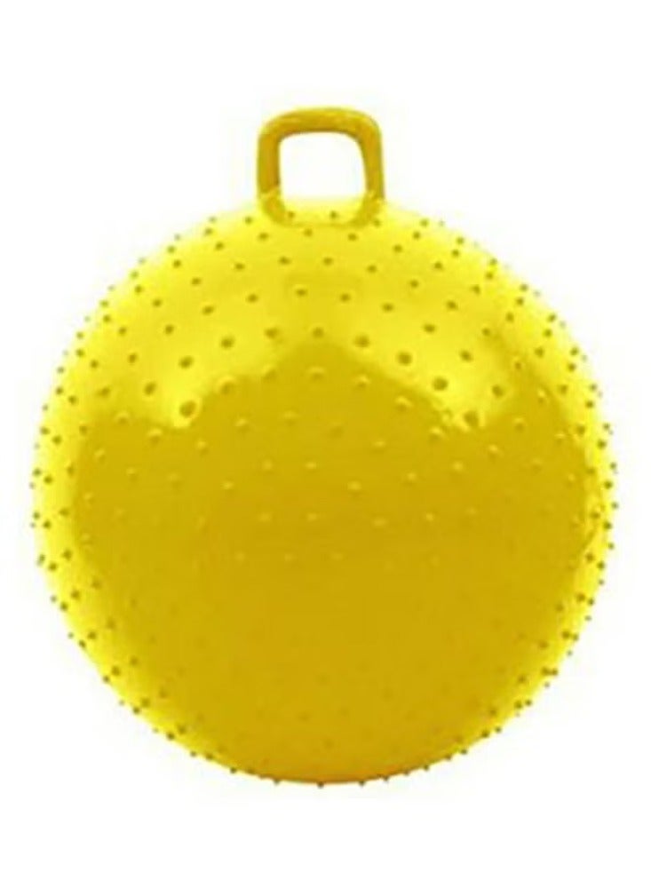Dreamzon Bouncing Ball With Handle Yellow
