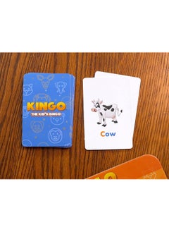 Regal Games Regal Games - Kingo - Kidsâ€™ Bingo Set - Includes 4 Boards, 24 Calling Cards - Creative Learning, Mental Development - Animals - Ideal for 2-4 Players, Ages 3+â€¦  - Image 4