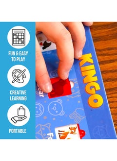 Regal Games Regal Games - Kingo - Kidsâ€™ Bingo Set - Includes 4 Boards, 24 Calling Cards - Creative Learning, Mental Development - Animals - Ideal for 2-4 Players, Ages 3+â€¦  - Image 5