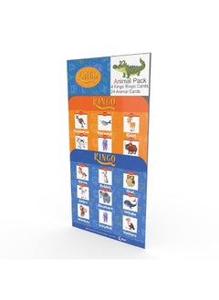 Regal Games Regal Games - Kingo - Kidsâ€™ Bingo Set - Includes 4 Boards, 24 Calling Cards - Creative Learning, Mental Development - Animals - Ideal for 2-4 Players, Ages 3+â€¦  - Image 1