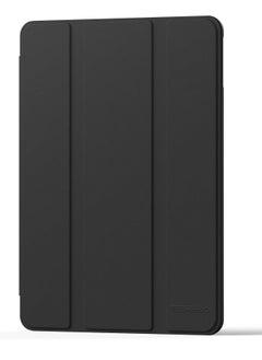 Terra iPad Terra Cover for Apple iPad 10.2/10.5/2017/2019/2020/2021 Air with Smart Pen Holder Slim Smart Cover with Fabric Stand Black  - Image 1