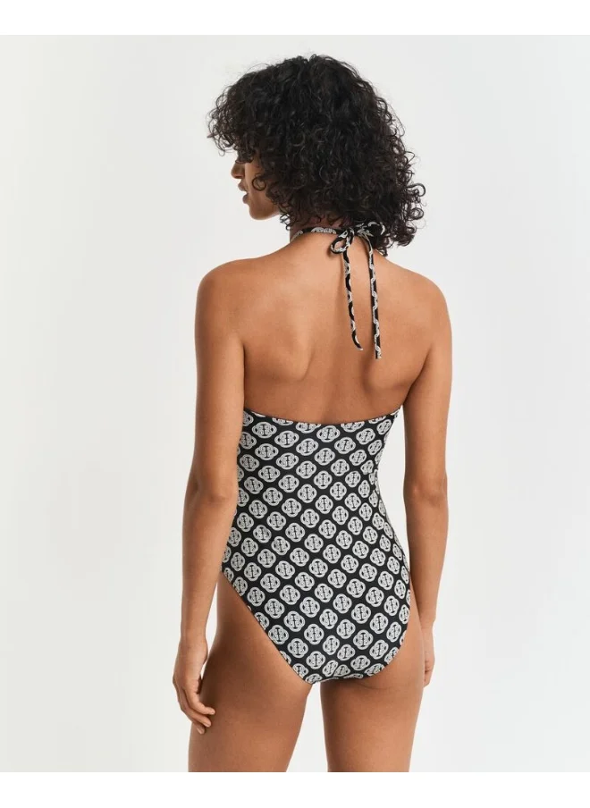 GANT MONOGRAM PRINT SWIMSUIT