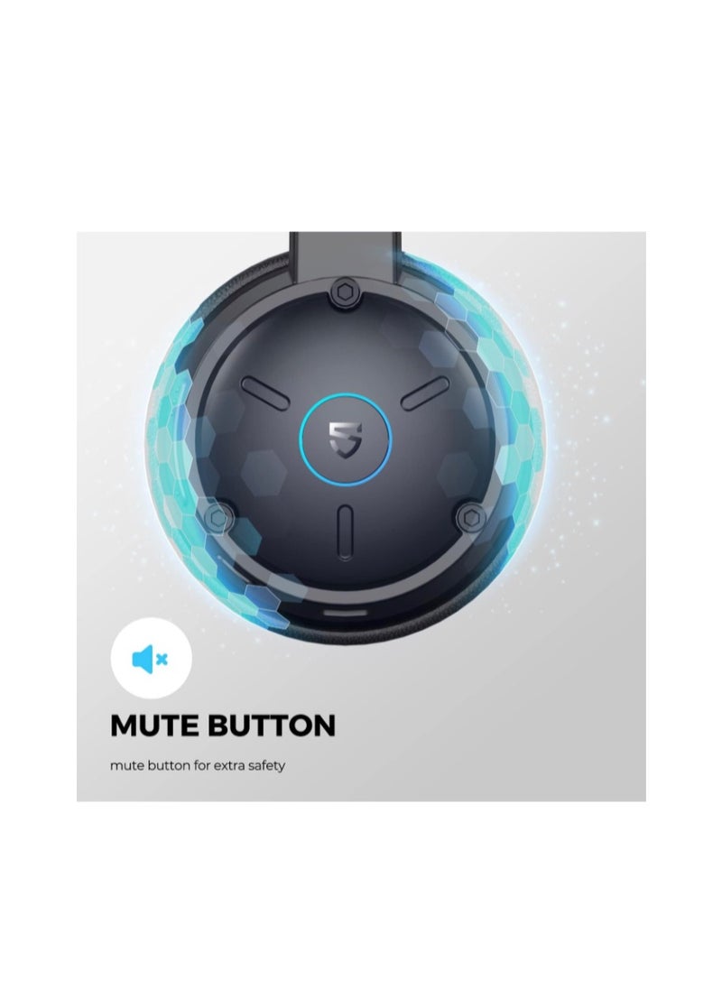 SoundPEATS - A7 Pro Bluetooth Headset with Boom Mic, Wireless Noise Canceling Headphones with Mute Mode, Over-Ear headset for PC/Gaming/Call Center/Meeting/Office, 40 Hours, Multi-point Connection - Image 1