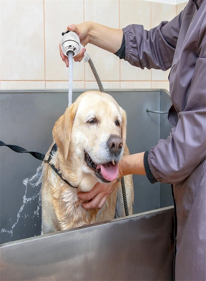 Zikra Salon Shampoo Shower Head for Sink, High Pressure Hairdressing Shower Nozzle, Pedicure Chair Shower Faucet Sprayer Attachment Replacement for Spa Hair Washing Dog Baby Bath - Image 2