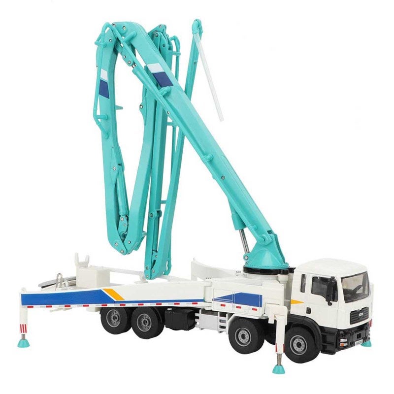 Children Alloy Concrete Pump Model Car Truck Engineering Vehicles Kids Toy - Image 3