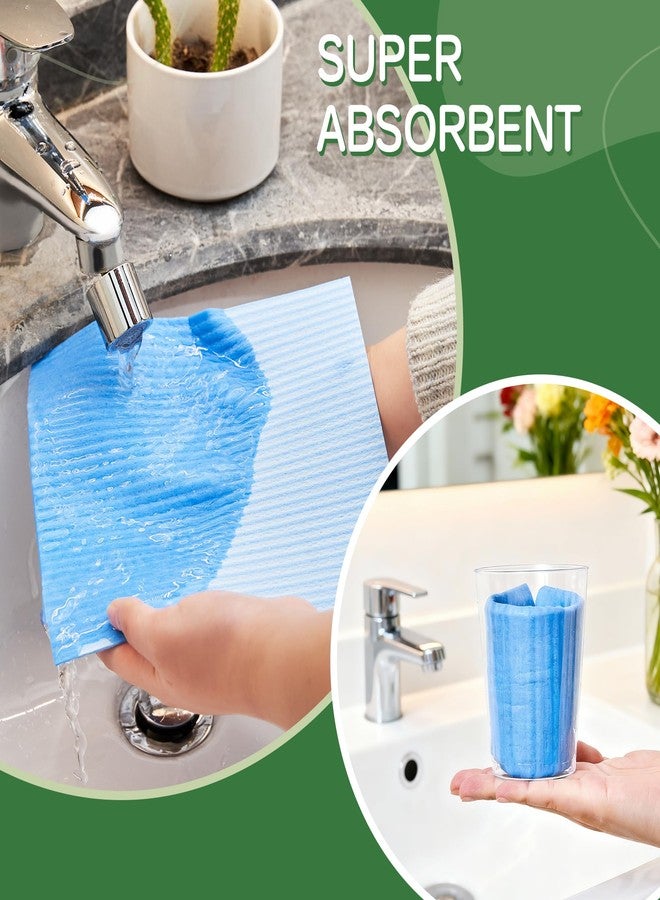 ECOEXTRA Swedish Dishcloths for Kitchen 10 Pack, Cellulose Sponge Cloths of Reusable Dish Cloths for Cleaning,Super Absorbent Dish Towels for Washing Dishes - Image 5