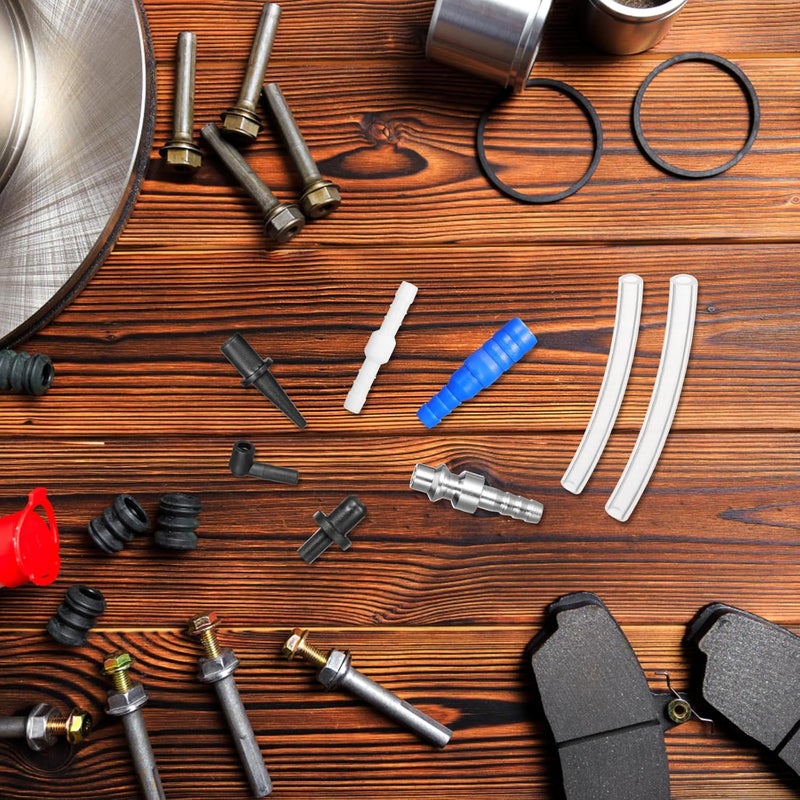 16pcs Brake Oil Bleeder Connectors and Exchange Tool Kit for Car Brake Fluid Replacement Clutch Oil Bleeder Fittings Bleeding Equipment - Image 5
