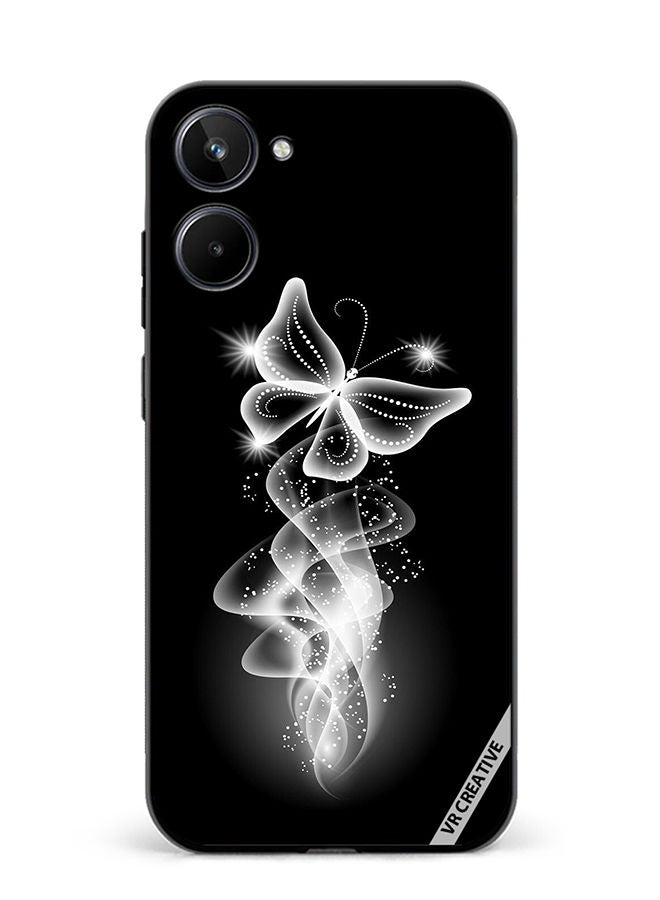 VR CREATIVE Protective Case Cover For Realme 10 Butterfly Lighting Design Multicolour - Image 1