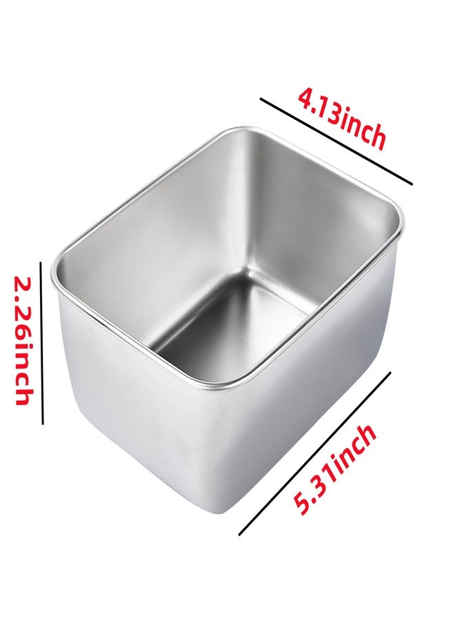 GIUOIDUO 5PC-LStainless Steel fresh- keeping container with cover refrigerator refrigerating container packing box garnish box outdoor picnic boxFood Storage，Prep Containers Metal Lunch Container for Office - Image 2