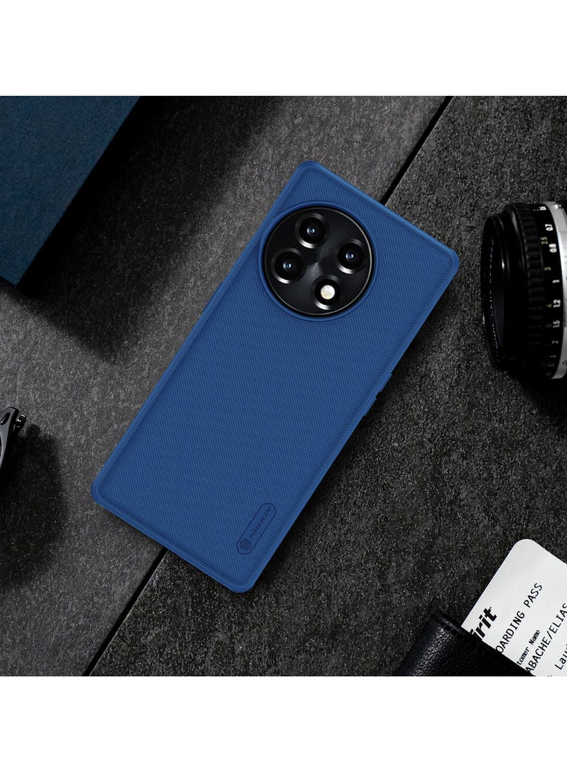 Nillkin Super Frosted Shield Pro Matte cover case for OnePlus 11R - Blue - Image 3