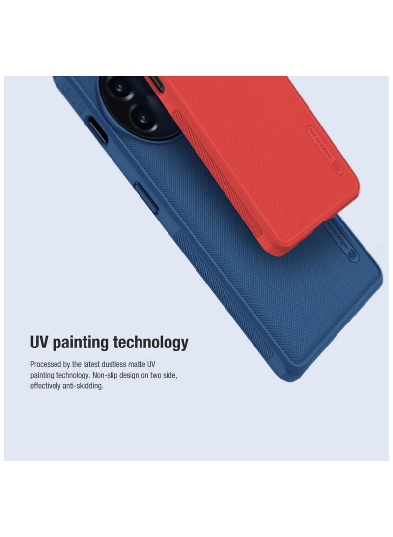 Nillkin Super Frosted Shield Pro Matte cover case for OnePlus 11R - Blue - Image 4