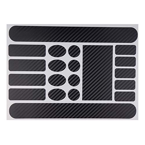 Zelerdo 2 Pack Bike Frame Chain Protective Guard Pad and 2 Pieces Bicycle Chainstay Protector Decal - Image 3