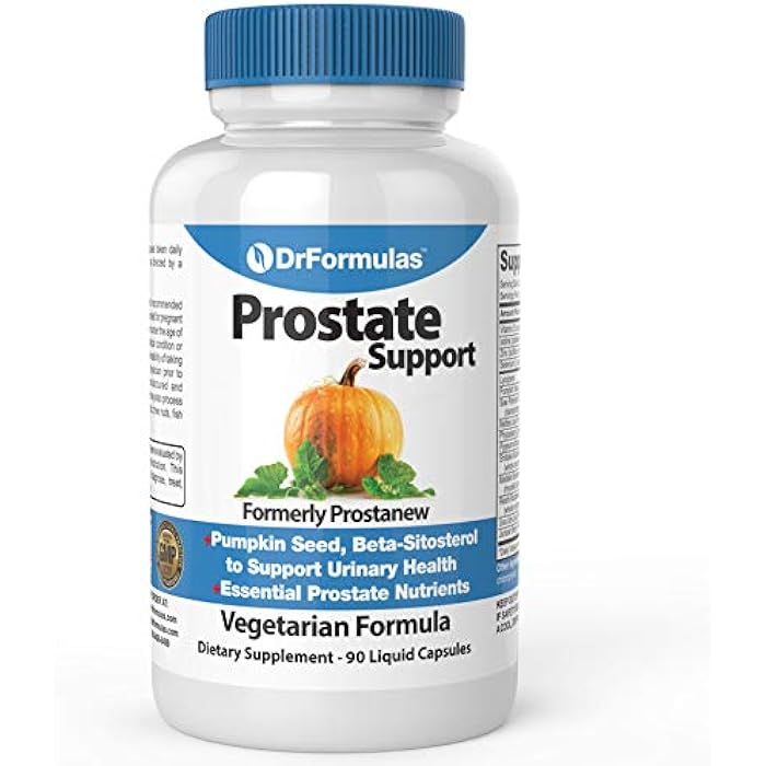 DrFormulas Super Prostate Supplement | Best Prostate Support with Saw Palmetto Extract, Beta Sitosterol, Pumpkin Seed Oil Now, 90 Vegetarian Capsules - Image 1