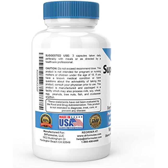 DrFormulas Super Prostate Supplement | Best Prostate Support with Saw Palmetto Extract, Beta Sitosterol, Pumpkin Seed Oil Now, 90 Vegetarian Capsules - Image 3