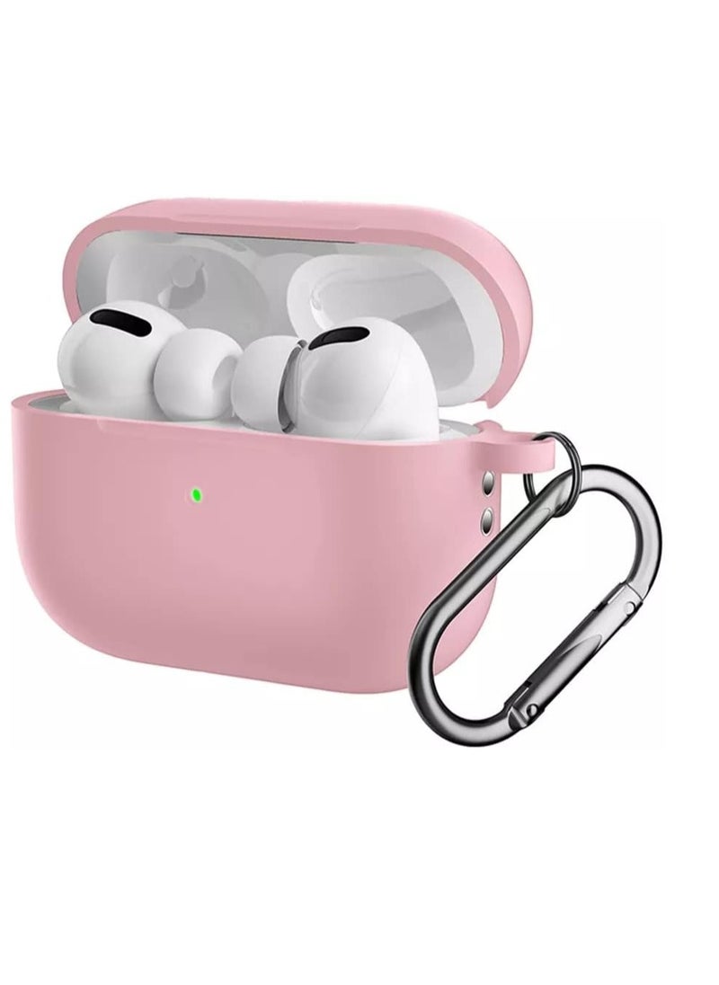 Generic Compatible with AirPods Pro 2nd Generation Case Cover, Protective Silicone Skin with Keychain for Women Men for Apple AirPods Pro Gen 2 (2022), Front LED Visible (Turquoise)  - Image 2