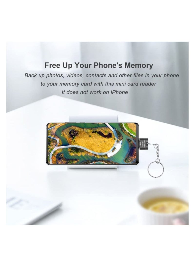 Y&D Micro SD Card Reader, USB C TF to Memory Reader with Adapter Compatible MacBook, Laptops, Android Phones - Image 5