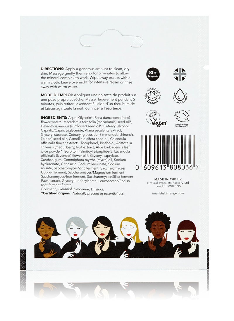 Nourish London Probiotic Multi-Mineral Repair Mask single use sachet  - Image 2