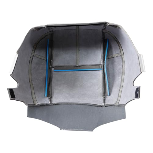 AOUTTUOA Front Left Driver Side Bottom Leather Seat Cover & Foam Cushion Gray Compatible with Chevy Tahoe Suburban Avalanche Silverado GMC Yukon Sierra 2007 2008 2009 2010 2012 2013 2014 - Image 4
