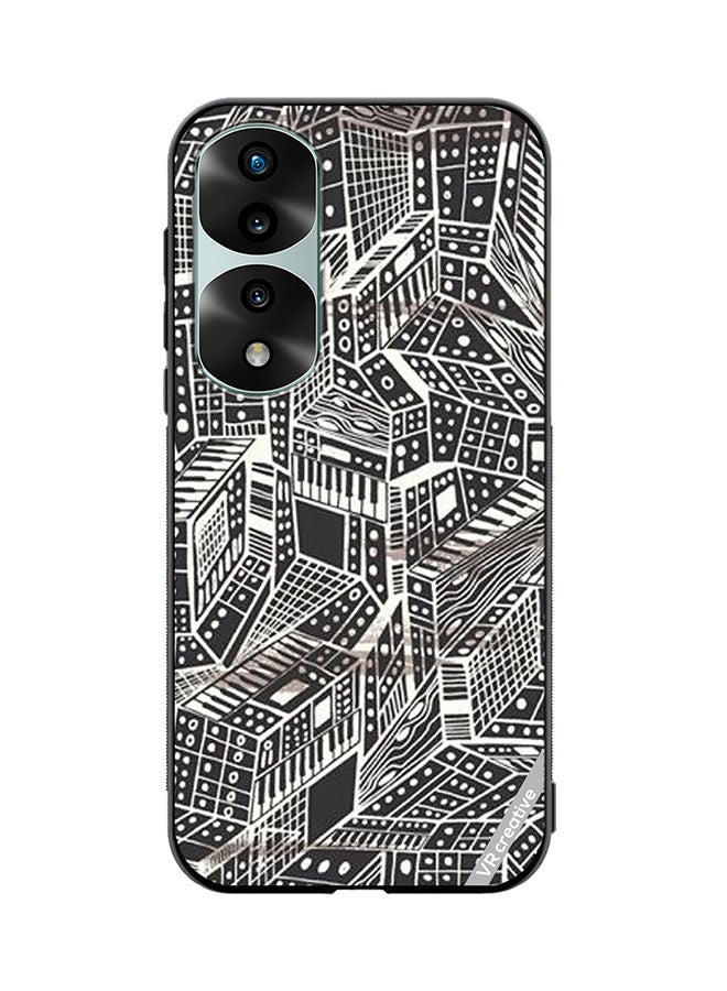 VR CREATIVE Protective Case Cover For Honor 70 Pro Layer Design Multicolour - Image 1