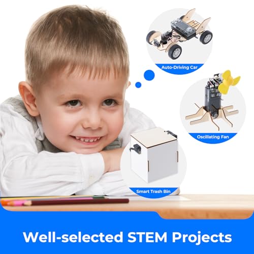 Makeblock Cyberpi ProjectBased Coding Kit Coding for Kids Support Scratch  Python Programming STEM Projects for Kids Ages 812 Robotics Kit Support IoT Technology with Builtin WiFi Module - Image 5