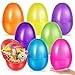 AuroTops 8 Pcs Jumbo Easter Eggs10 Inch Easter Eggs Plastic Fillable Easter Egg Empty Big Easter Egg for Easter Basket Stuffers Easter Decoration Easter Hunt Party Favors - Image 2