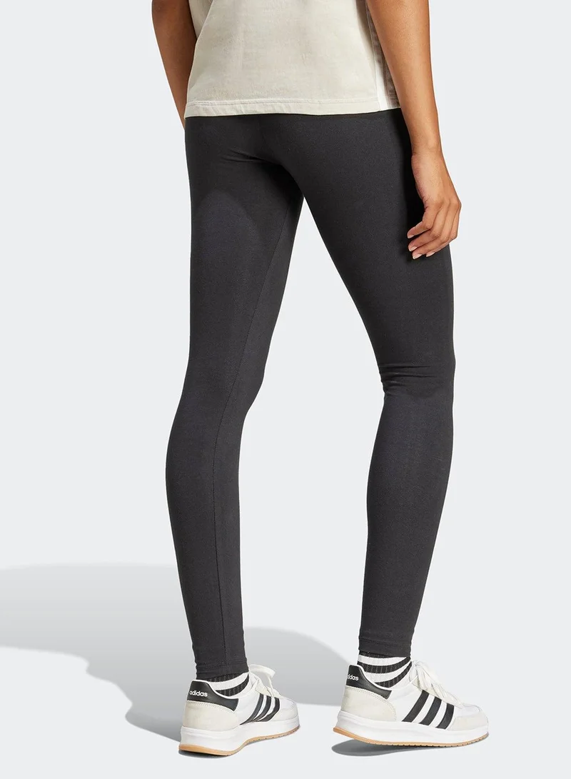 Adidas essentials big logo cotton women leggings