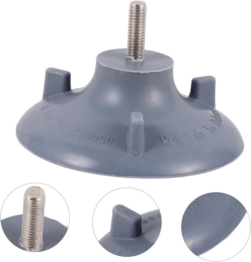 Elderly Handles for Toilet Suction Cup Toilet Rail Replacement Feet for Shower Chair Sturdy Grip - Image 4