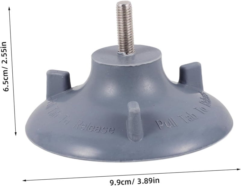 Elderly Handles for Toilet Suction Cup Toilet Rail Replacement Feet for Shower Chair Sturdy Grip - Image 2