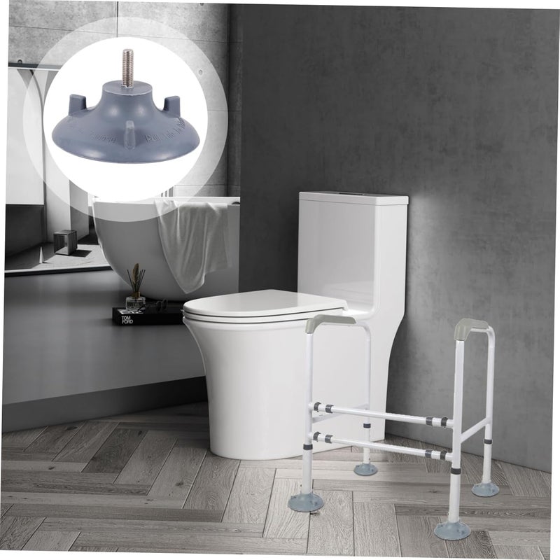 Elderly Handles for Toilet Suction Cup Toilet Rail Replacement Feet for Shower Chair Sturdy Grip - Image 5