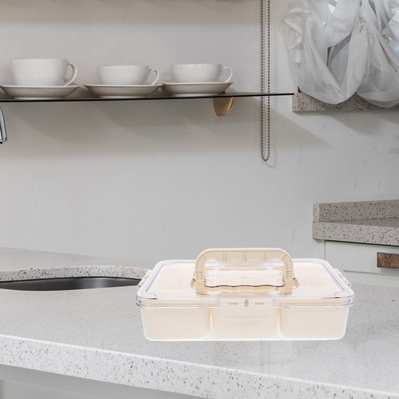 Seasoning Box Keeper 9-slot Fridge Organizer Portable Containers Reusable Fridge Tray - Image 3