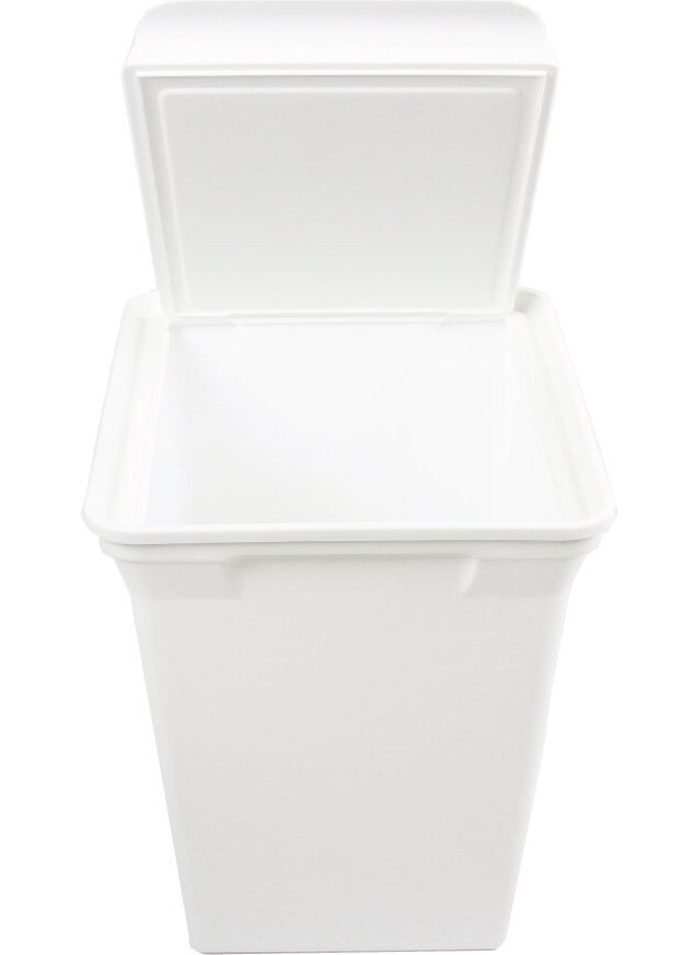 QUTU Q-Trash Bin 20 L White Trash Can  - Image 3