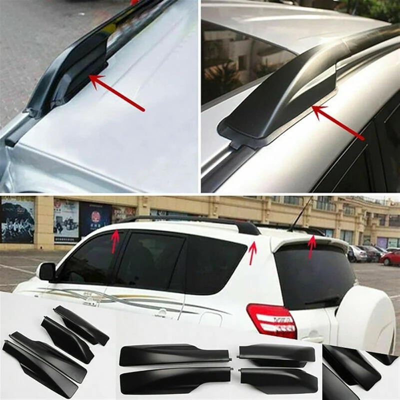 DEMULAX 4pcs Car Roof Rack Cover for Toyota RAV4 - Image 5