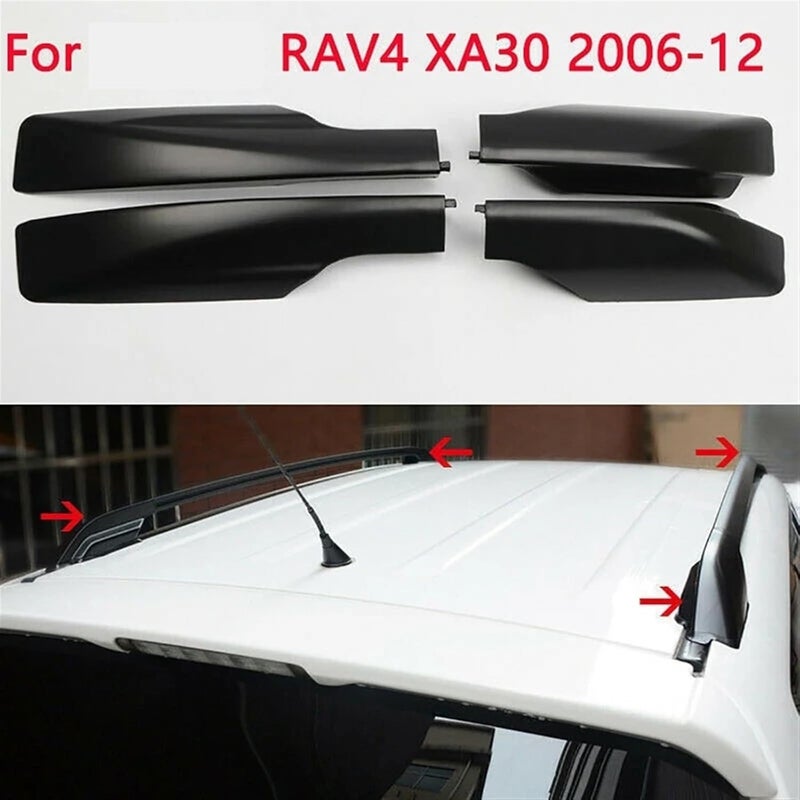 DEMULAX 4pcs Car Roof Rack Cover for Toyota RAV4 - Image 3
