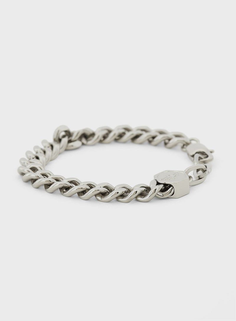 POLICE Hinged Braided Bracelet - Image 1