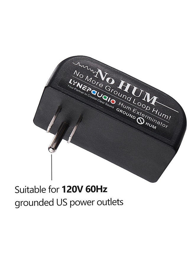 LYNEPAUAIO - Buzz Eliminator AC Ground Loop Noise Eliminator Plug-In AC Buzz Killer Hum Eliminator Noise Canceller - Image 1