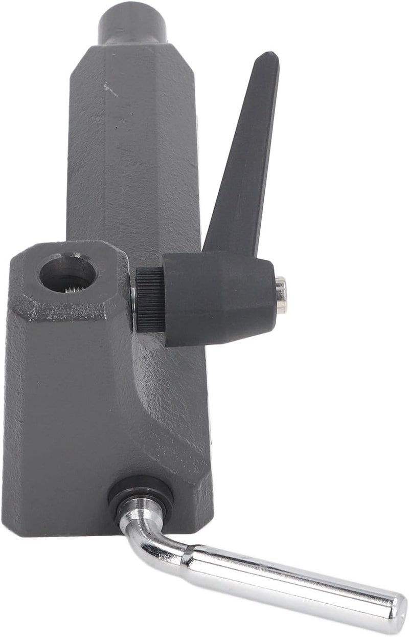 Woodworking Lathe Tool Base Lathe Tool Holder Rest Base Cast Iron Rest with 16mm Hole and Fixing Bolt for 5/8 Inch Holder Small Lathing Machine - Image 2