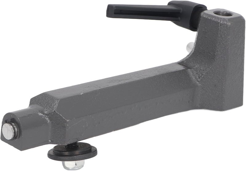 Woodworking Lathe Tool Base Lathe Tool Holder Rest Base Cast Iron Rest with 16mm Hole and Fixing Bolt for 5/8 Inch Holder Small Lathing Machine - Image 3