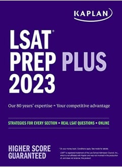 Lsat Prep Plus 2023 by Kaplan Test Prep Paperback