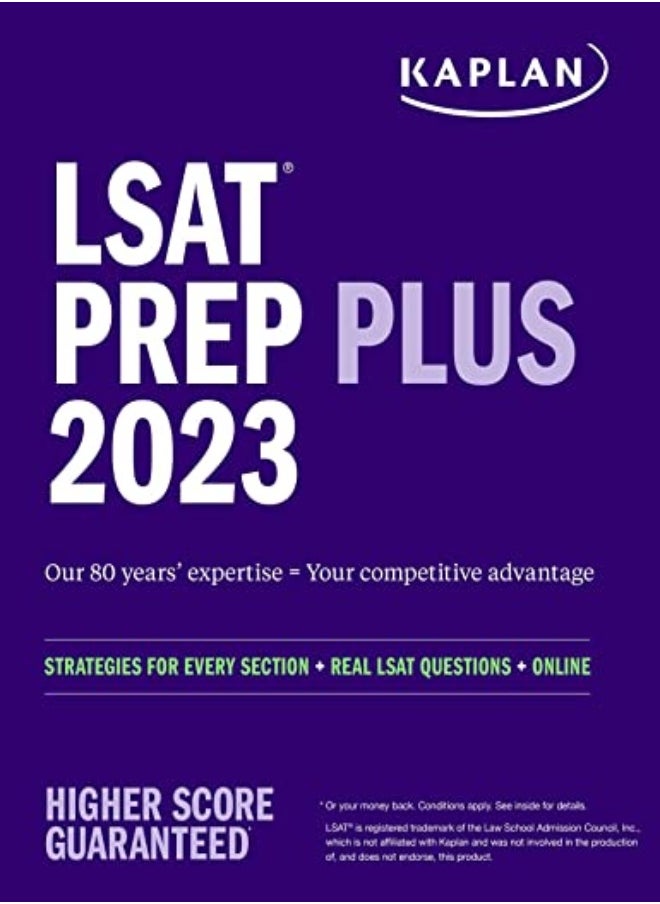 null - Lsat Prep Plus 2023 by Kaplan Test Prep Paperback - Image 1