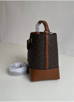 MK Drawstring Small Bucket Shoulder Bag 18*18*12cm  - Image 3