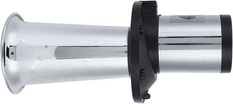 12V Vintage Style Car Horn, Loud Clear Sound Trumpet Horn for Cars Trucks RVs, Chrome Plated Automotive Air Horn with 110dB Output, Easy Install 12 Volt Horn Accessory - Image 3