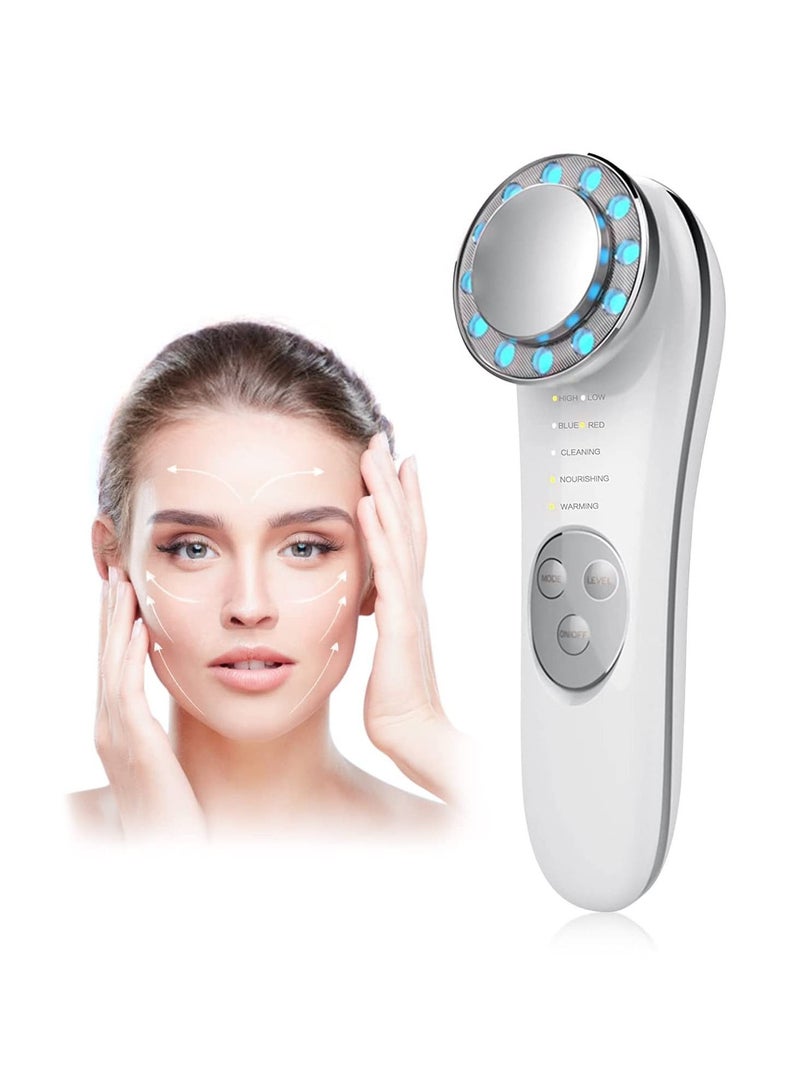 Excefore Facial Massager, Skin Care Tools 7 in 1 High Frequency Facial Machine, Skin Care Galvanic Facial Machine - Image 1
