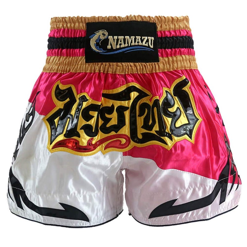 NAMAZU Muay Thai Shorts for Men and Women, High Grade MMA Gym Boxing Kickboxing Shorts Workout Training Grappling Martial Arts Fight Shorts Clothing. - Image 3