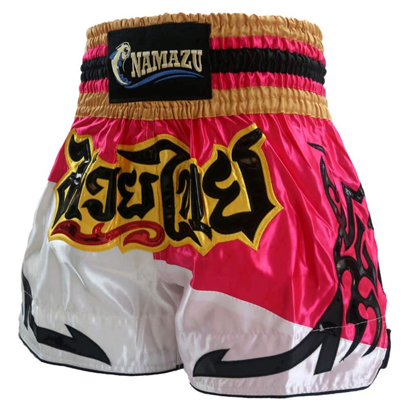 NAMAZU Muay Thai Shorts for Men and Women, High Grade MMA Gym Boxing Kickboxing Shorts Workout Training Grappling Martial Arts Fight Shorts Clothing. - Image 4