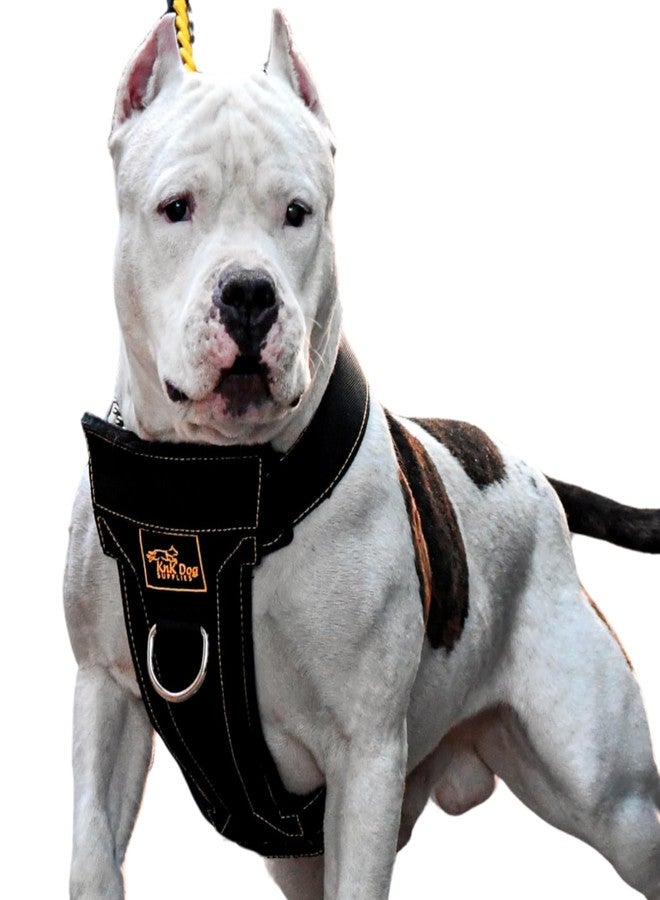 KNK | Heavy Duty Dog Harness for Pitbulls, Bullies and Large Breeds - No Pull, Ultra Durable, Soft Padded Chest, Metal Leash Attachment - Image 1