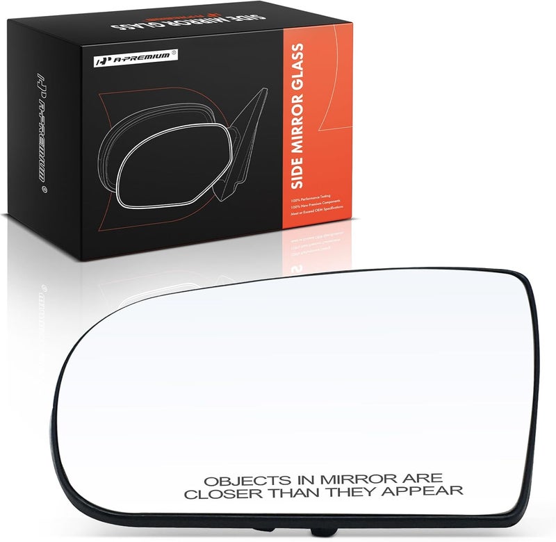 A-Premium Left Driver Side Heated Mirror Glass - Image 1