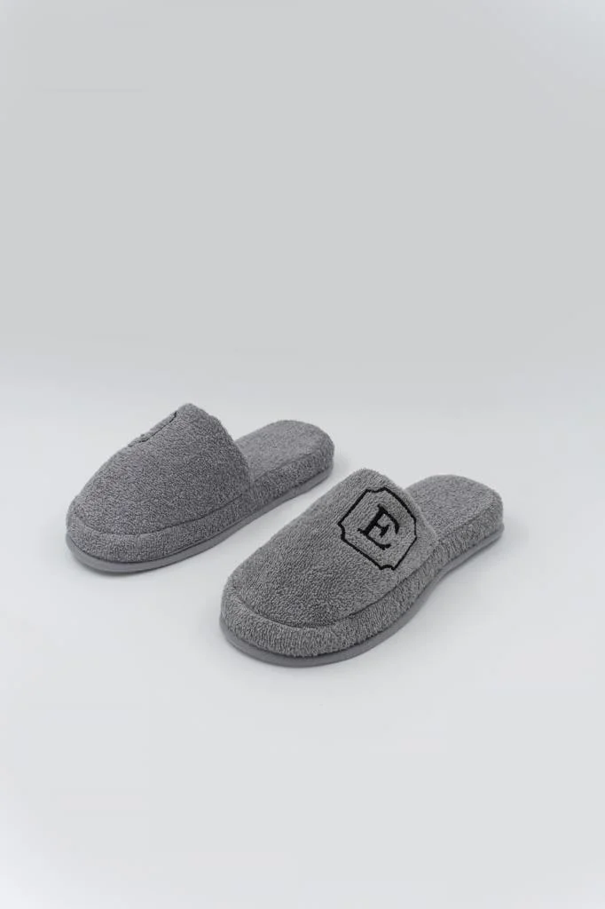 اندر هوم Letter E Towel Bathroom Spa Home Hotel Maternity Slippers Thick Sole Slippers