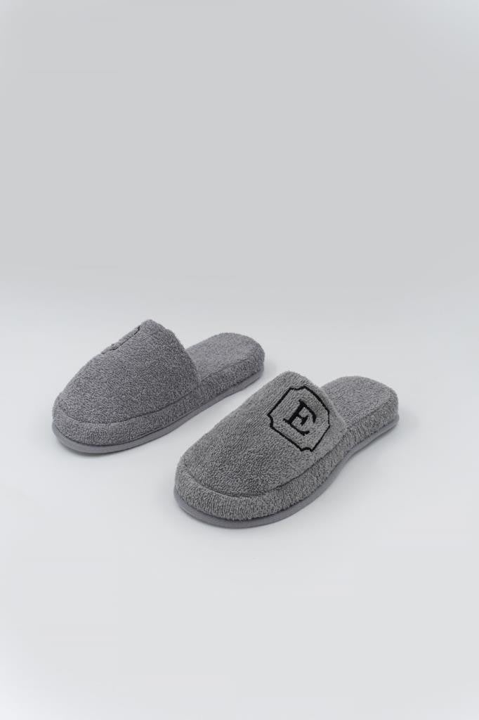 Ender Home Letter E Towel Bathroom Spa Home Hotel Maternity Slippers Thick Sole Slippers  - Image 1